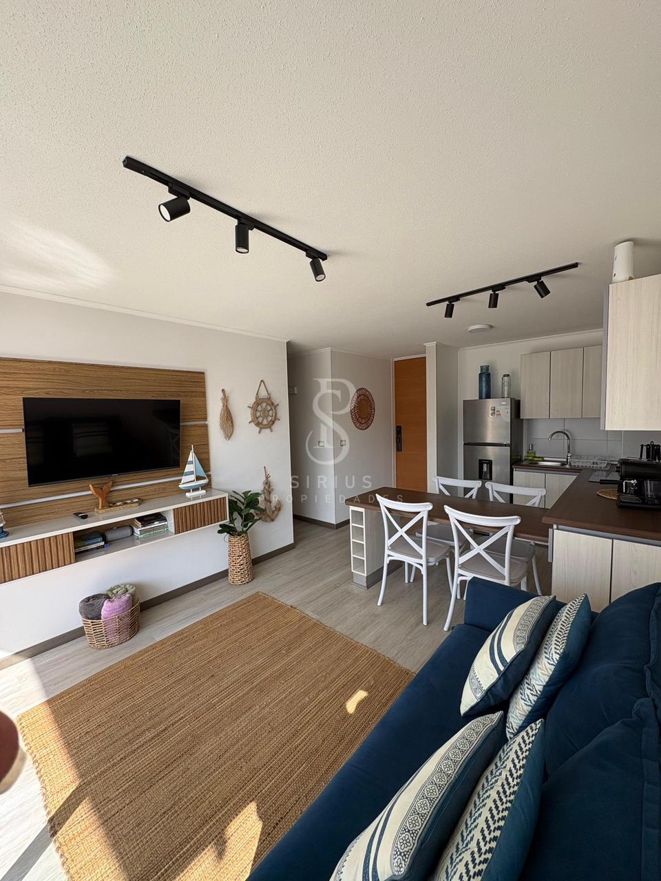 Arriendo de departamento amoblado edificio Pacífico 3100